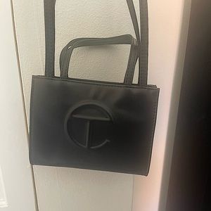 NEW UNUSED Telfar Black Small Bag with dustbag